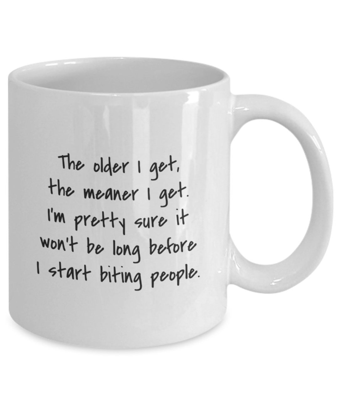 Funny Mug for Seniors Silly Mother's Day Father's Etsy