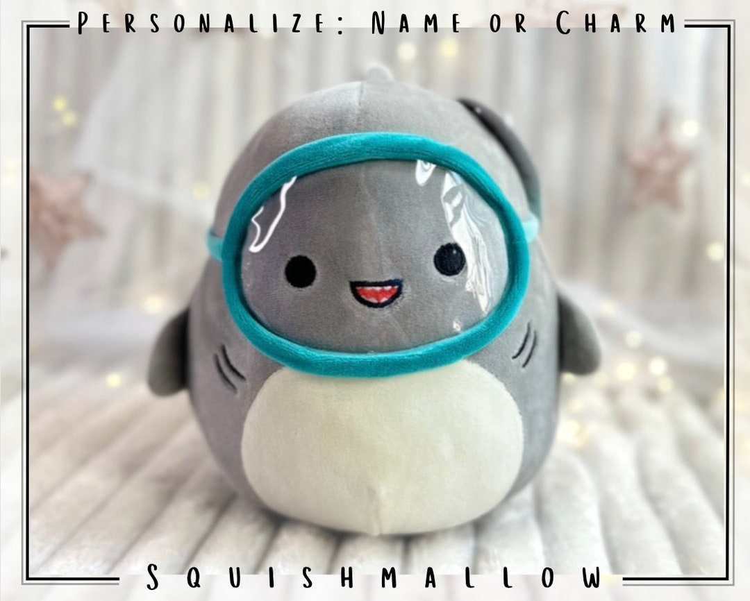 Personalized Shark Squishmallow Custom Squishmallows Rare Squishmallow