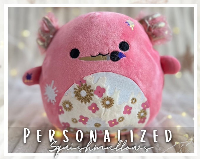 Axolotl Custom Squishmallows Personalized Squishmallows Rare ...