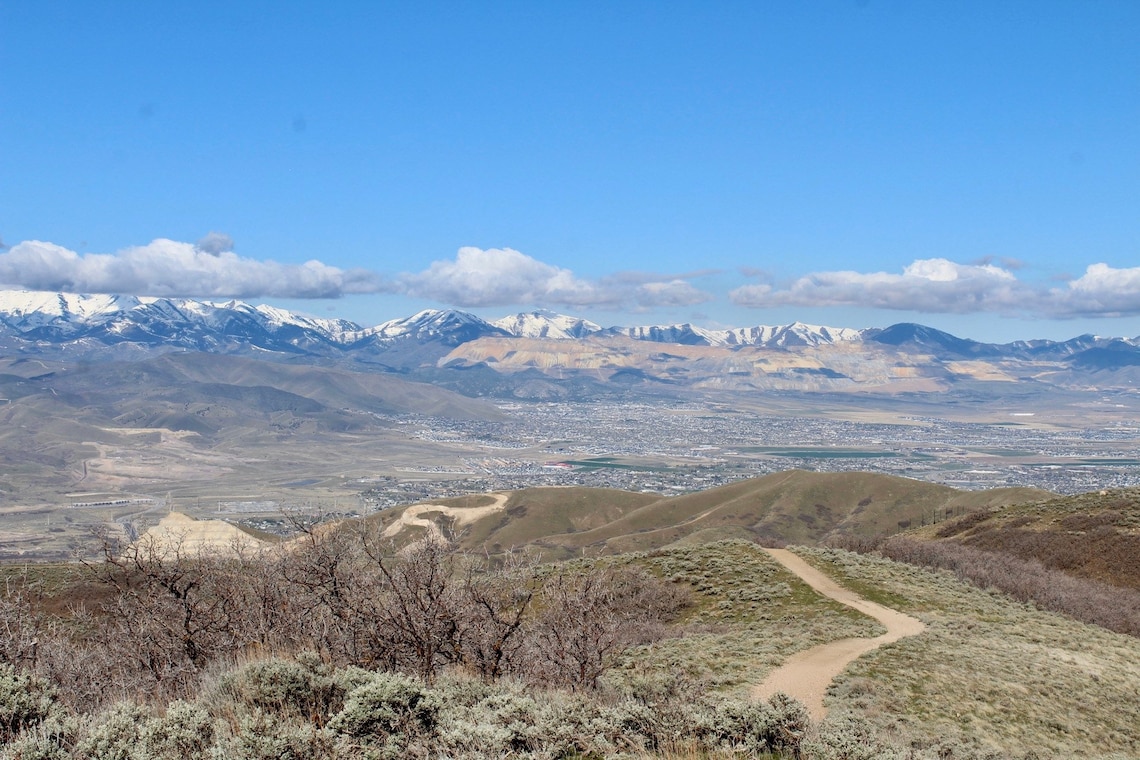 Lehi salt Lake City Utah Mountain Photograph Utah Etsy