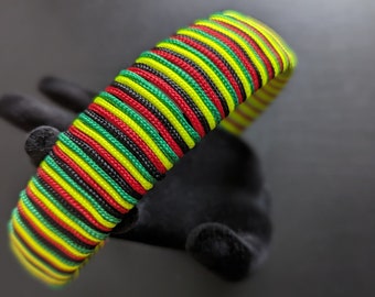 Multicolor Woven Non Slip Fashion Headbands, African Hairband for teens and Women, Ethic Headbands for Her