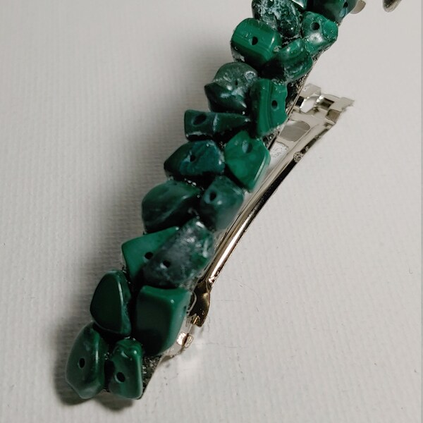 Beaded Hair Barrette Etsy