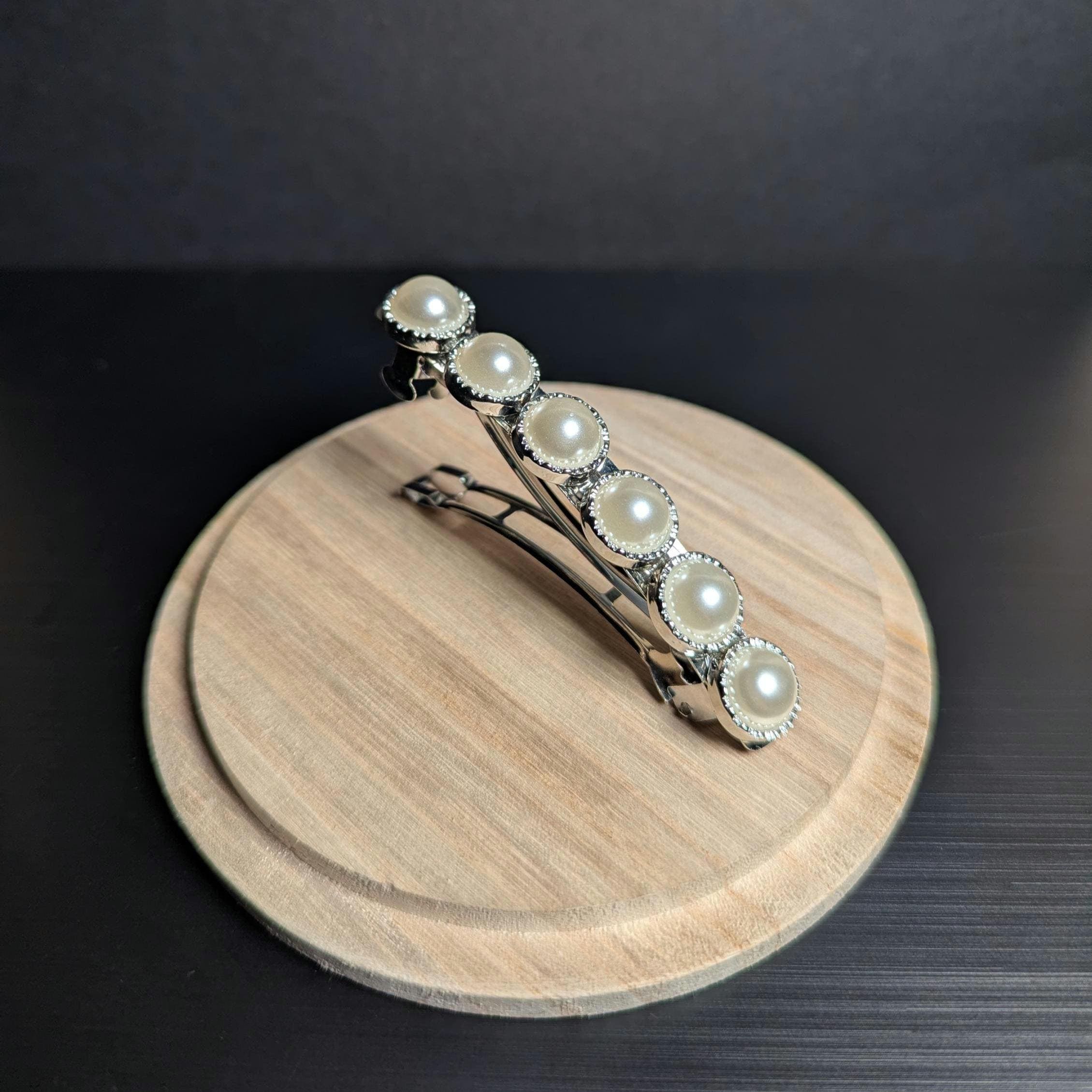 Mother of Pearl Barrette - Etsy
