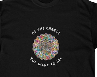Christian Shirt: "Be the Change" Premium Cotton Tee