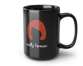 The Truth is Out there Black Mug, 15oz Scully Forever X-Files