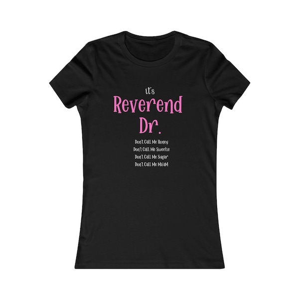 Geschenken voor predikanten Rev Dr Tee Doctor of Ministry Reverend Gift Reverend Dr Gift DMin Gift Doctor of Ministry Gift Rev Dr Tshirt Rev Dr Tshirt