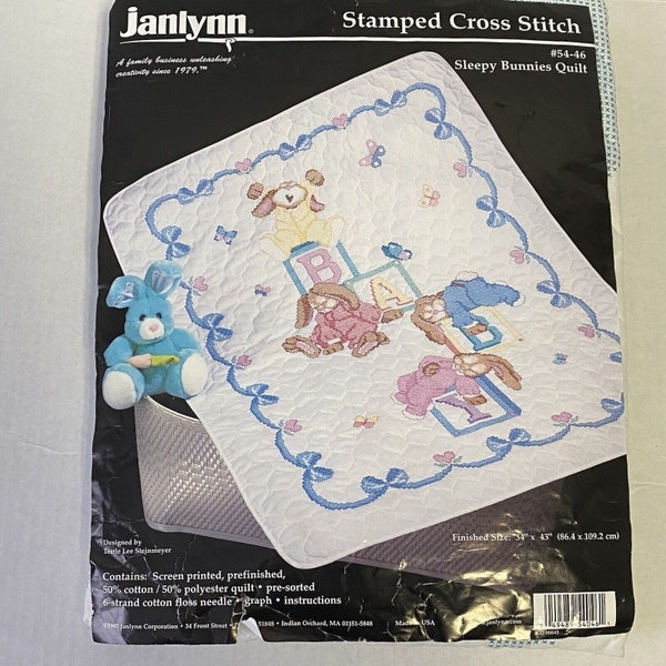 Janlynn Baby Cross Stitch - Etsy