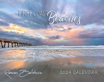 2024 Wall Calendar First Coast Beaches Limited Edition