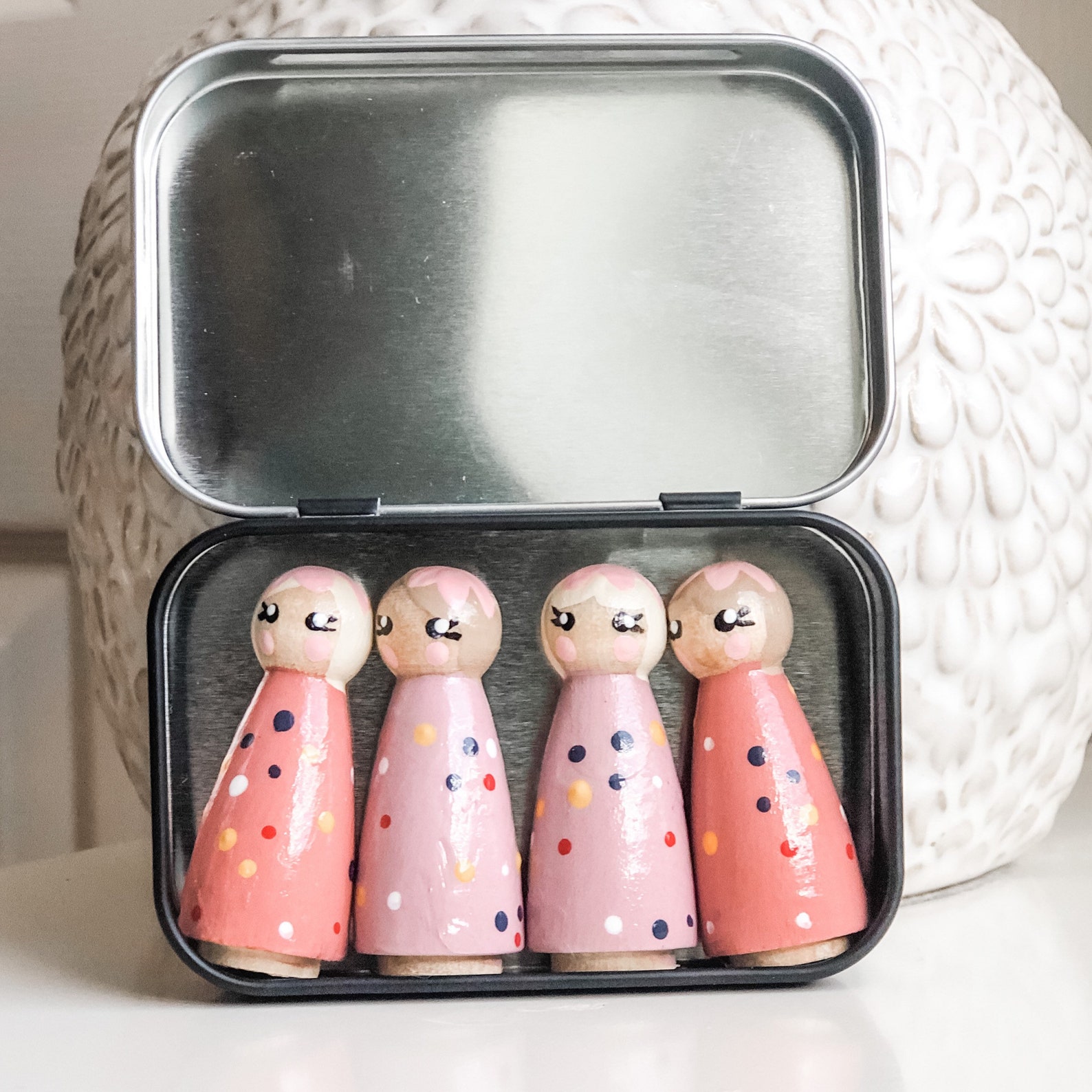 Confetti Pocket Peg Doll Set Etsy