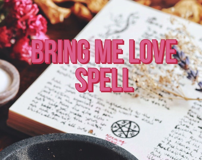 Love Attraction Spell- Downloadable Book of Shadow Love Spell Pages