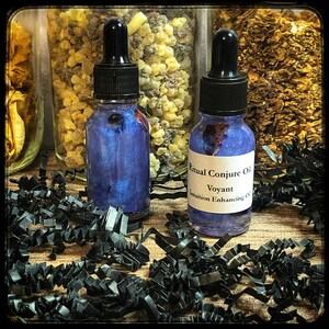 Voyant Intuition Enhancing Ritual Conjure Oil- Hoodoo- Handcrafted ...