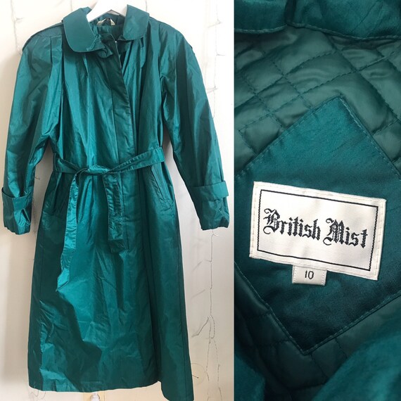 british mist raincoat