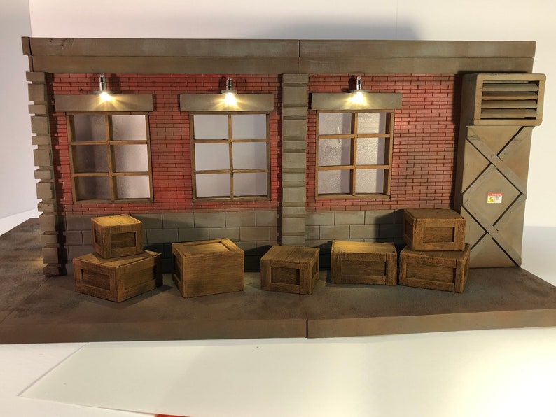 Warehouse Diorama Etsy