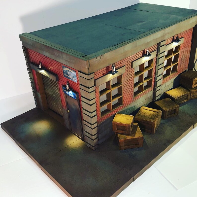 Warehouse Diorama Etsy