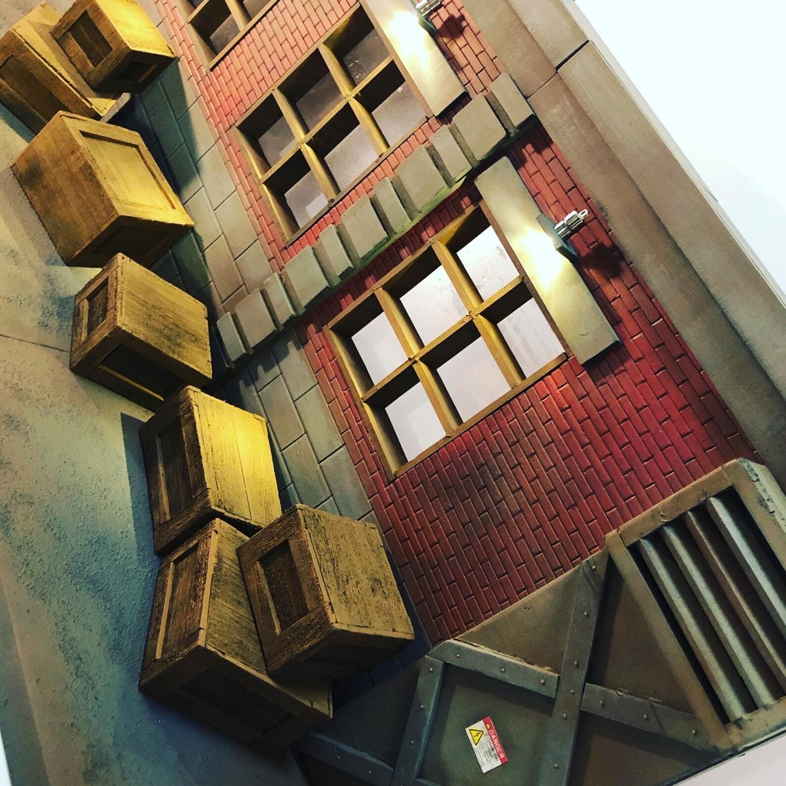 112 Warehouse Diorama Etsy