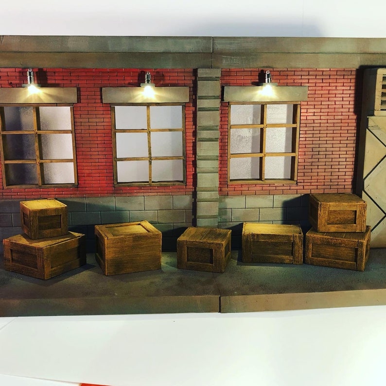 Warehouse Diorama Etsy