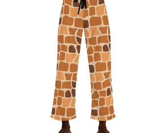 Pantalones de pijama para hombre Reticulata Rhythm Giraffe