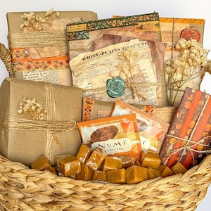 Cozy Autumn Blind Date with a Book Box | Fall Book Box | Bookish Box | Blind Date with a Book | Bookish Gifts | Autumn Book Box
