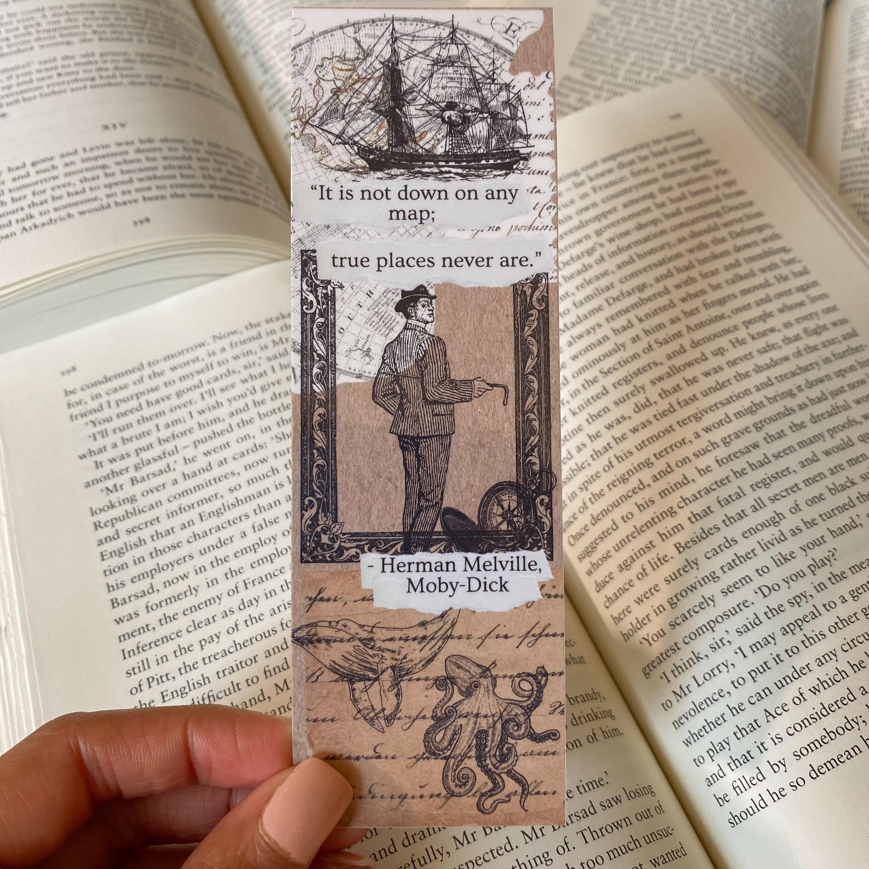 Vintage Literature Bookmark Collection | Paper Bookmarks With Book ...