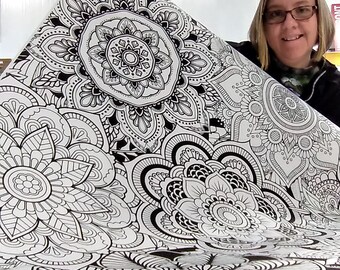 Download Giant Coloring Page Etsy