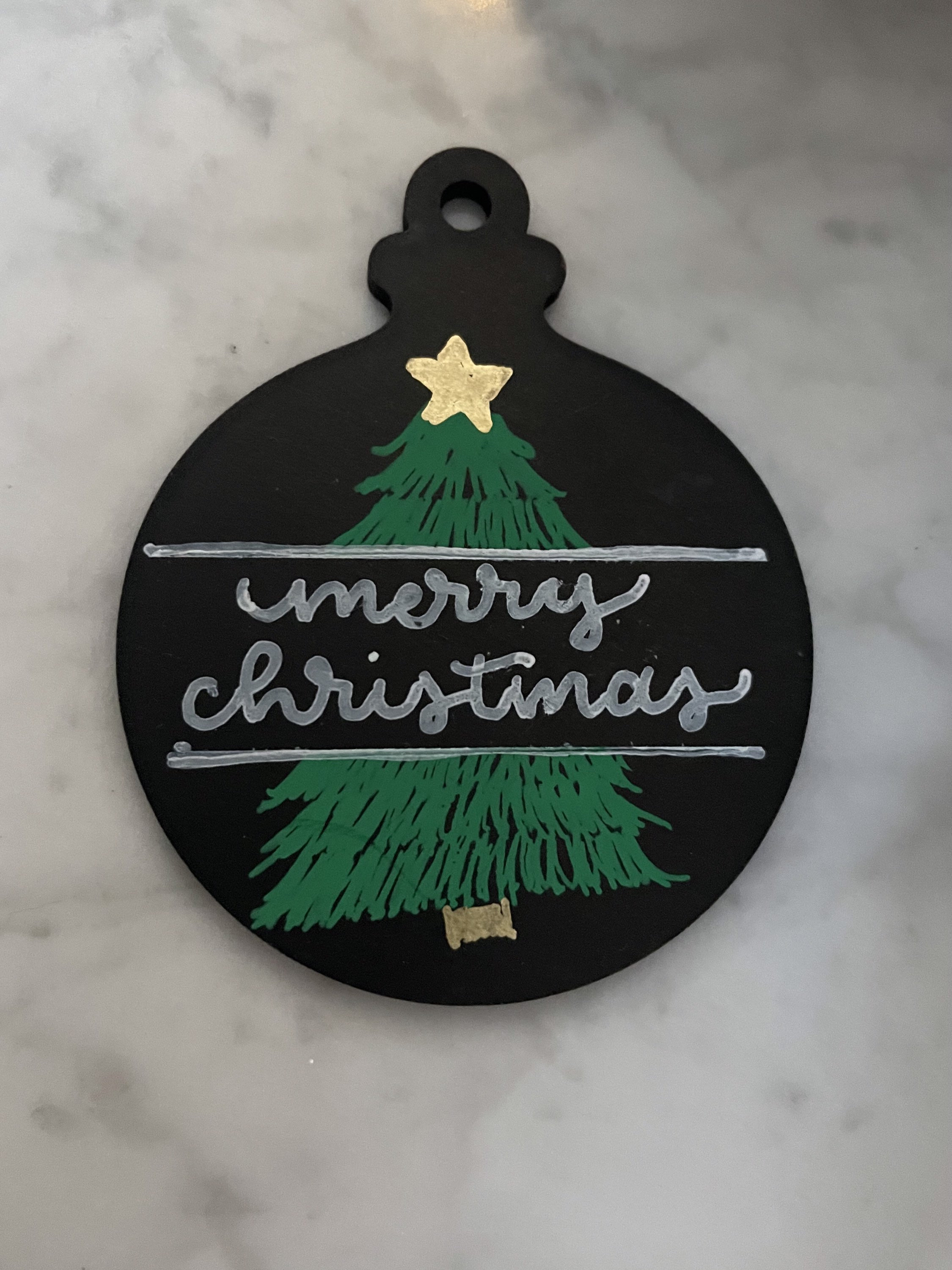 CUSTOM Christmas tree ornament Etsy