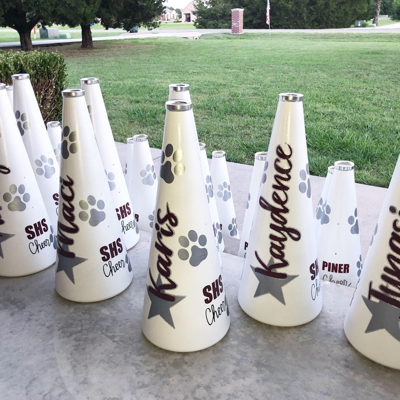 Cheerleading Megaphone Etsy