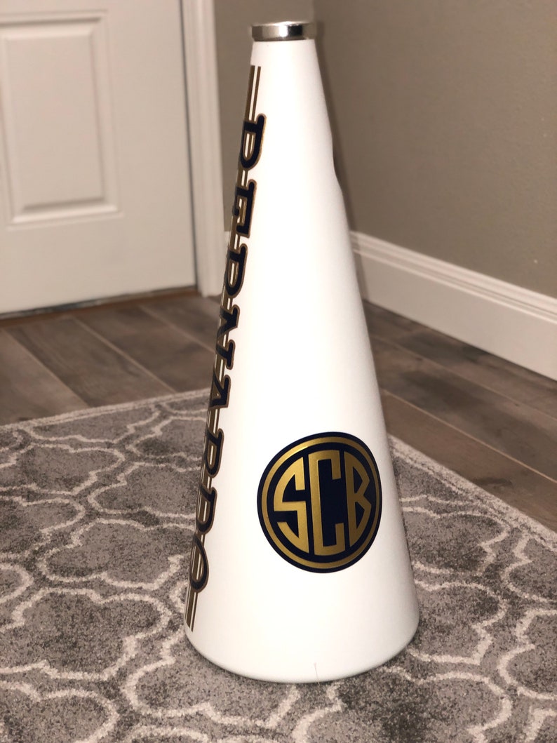 Cheerleading Megaphone Etsy