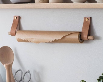 Wall Mounted Paper Roll Holder and Dispenser, Cafe Menu Board, To-Do List, Modern Bath Towel Holder, Wooden Towel Holder, Bath Towel Holder
