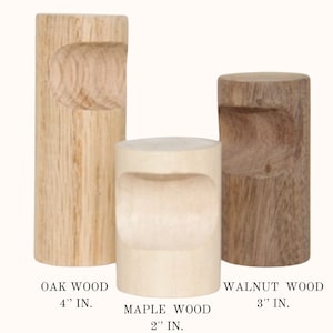 Curtain Rod Brackets, Solid Wood Curtain Rod Brackets, Curtain Rod Holder