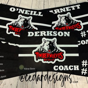 Custom Hockey Skate Mat, Personalized Locker Room Decor, Team Logo Design image 18