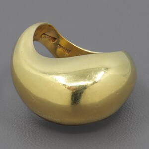 18k Cartier Bombe Ring