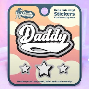 Pappaklistermärken | HBTQ+ Pride-vinyldekaler | Mogen