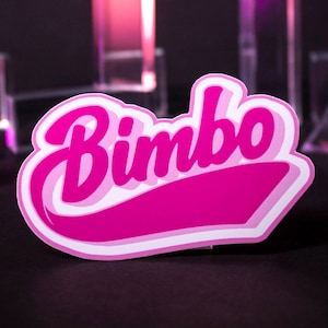 Bimbo Semi-Gloss Vinyl Sticker