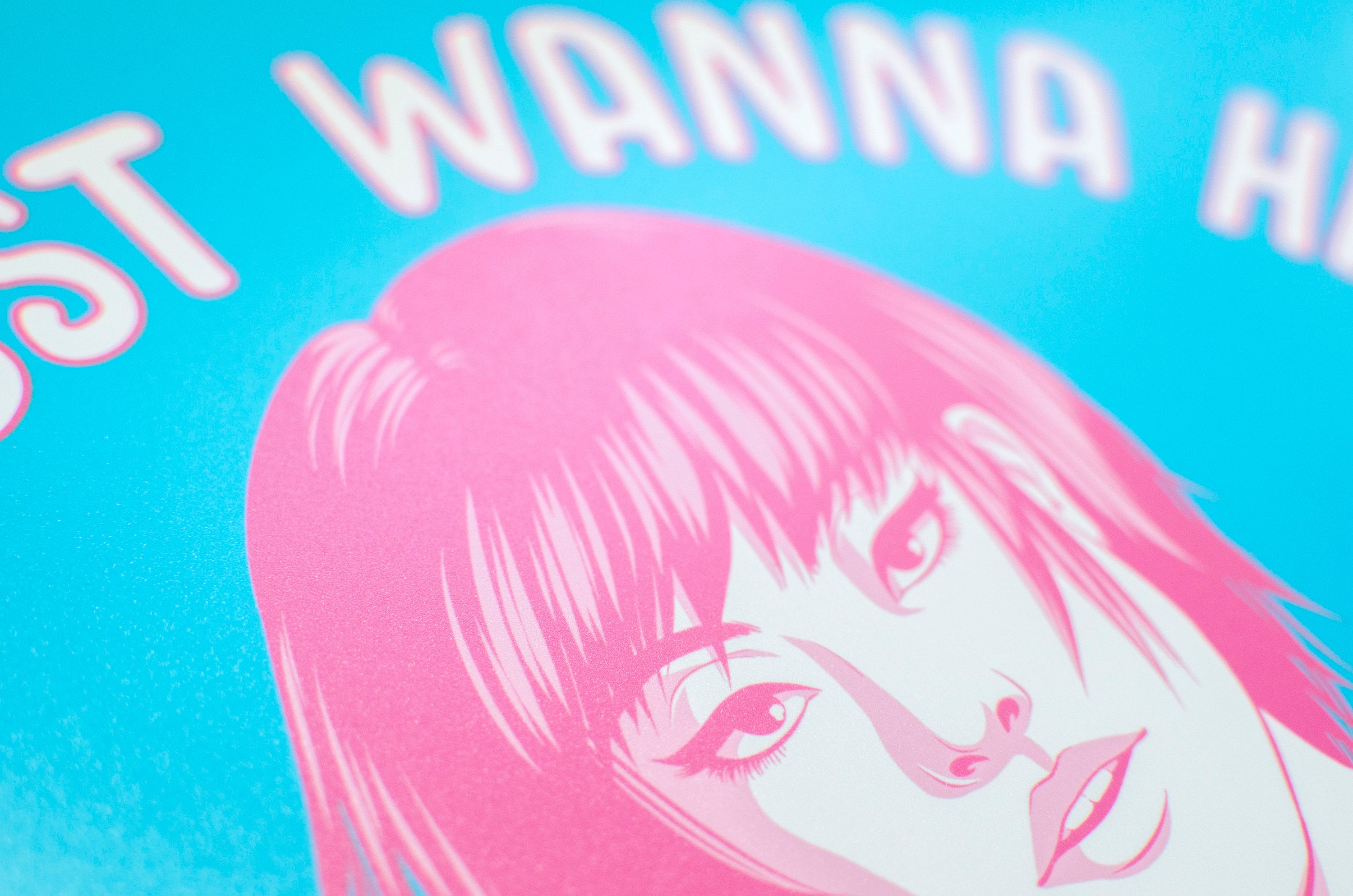 Trans Girls Just Wanna Have Fun Poster, Trans Femme Shibari Wall Art, Transgender Rope Bondage Illustration Decor Mature
