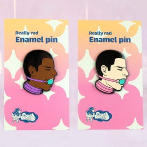 Kinky Ballgag Simply Gagged Enamel Pin | Fetish Bondage Erotic Design | Hot Gay Artwork | Mature