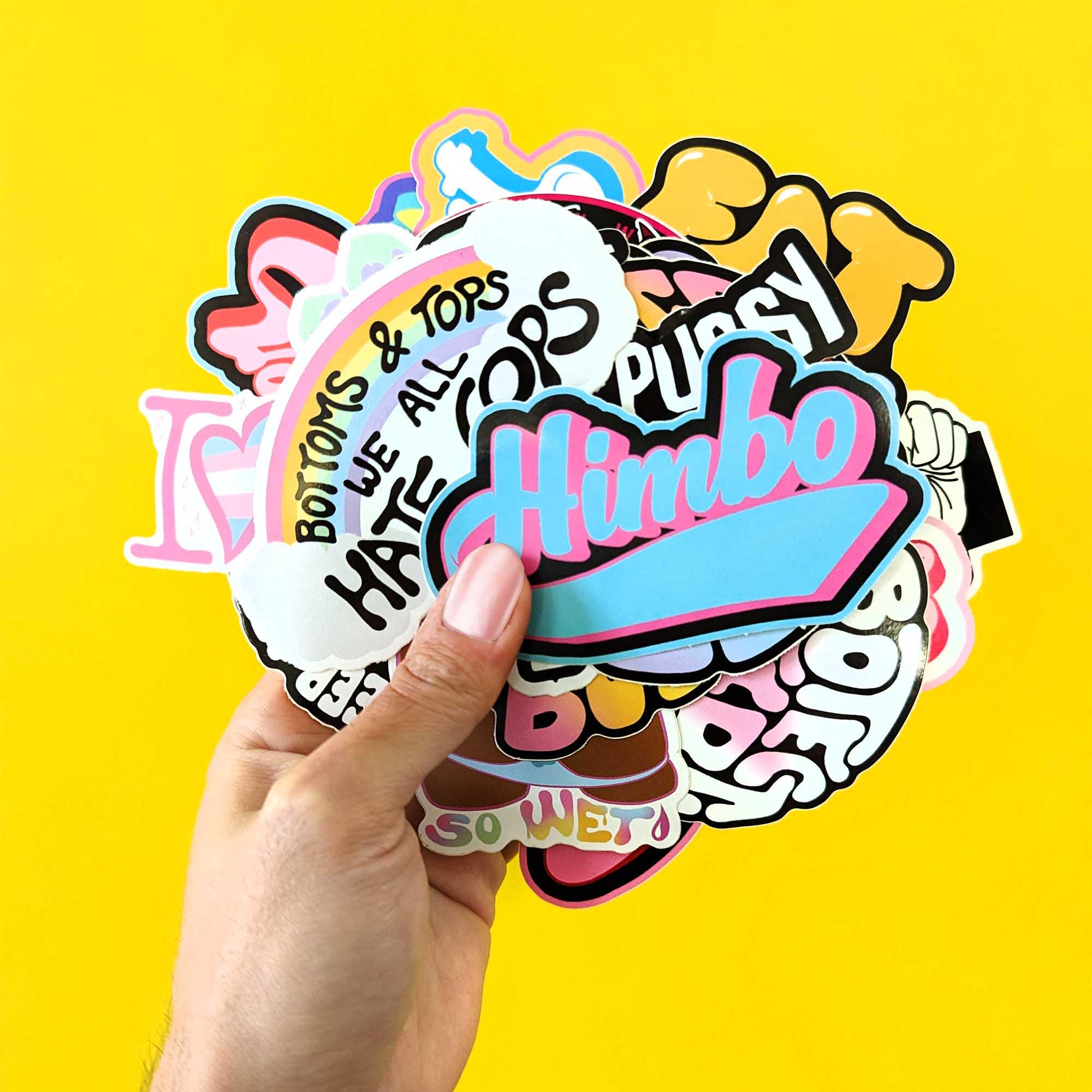 Butt Sl*t Semi-gloss Vinyl Sticker | Mature - Etsy