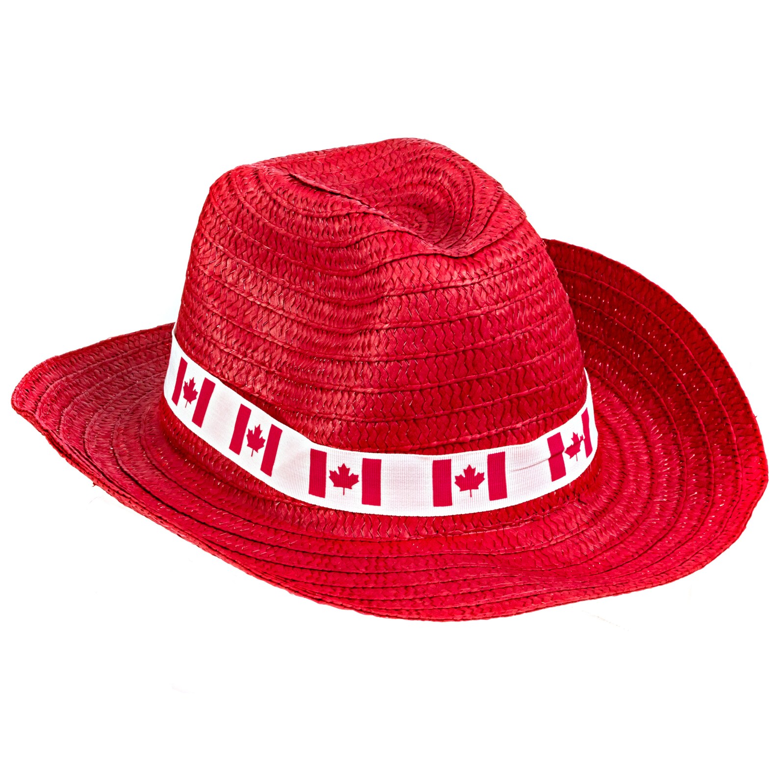 Canada Day Straw Fedora Wide Brim Hat With Headband Perfect Etsy