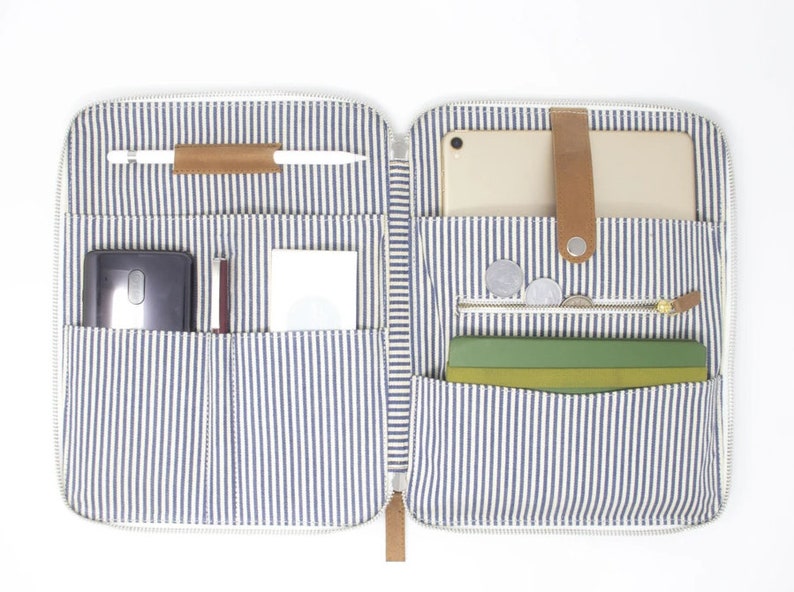 Travel Tech Organizer Ipad Organizer Case Gadget Bag Etsy