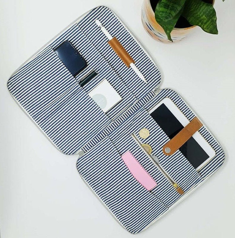 Travel Tech Organizer Ipad Organizer Case Gadget Bag Etsy