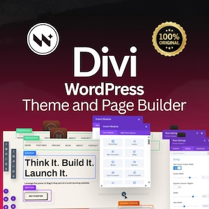 Divi WordPress Page Builder Pro | Authentic License | Exclusive One-Time Activation