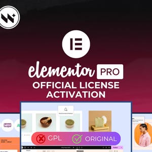 Licencja Elementor Pro | Roczna usługa aktywacji i instalacji