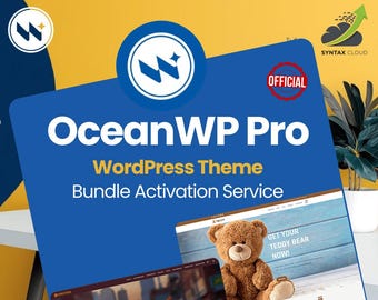 OceanWP Pro Bundle Activation Service | Authentic License | One-Year Subscription