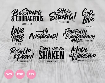 Scripture Svg Etsy
