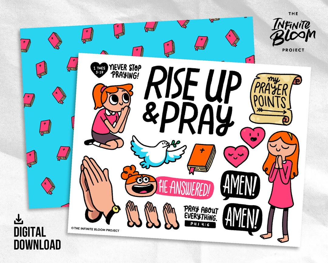 Rise up and Pray | Bible Journaling, Prayer Journal, Devotional ...
