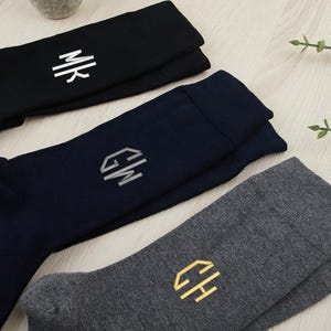 Groomsmen Socks Personalized,Groomsmen Gifts,Wedding Groomsmen Gift,Best Man Proposal,Embroidered Groomsman Socks,Groom Socks,Initial Socks
