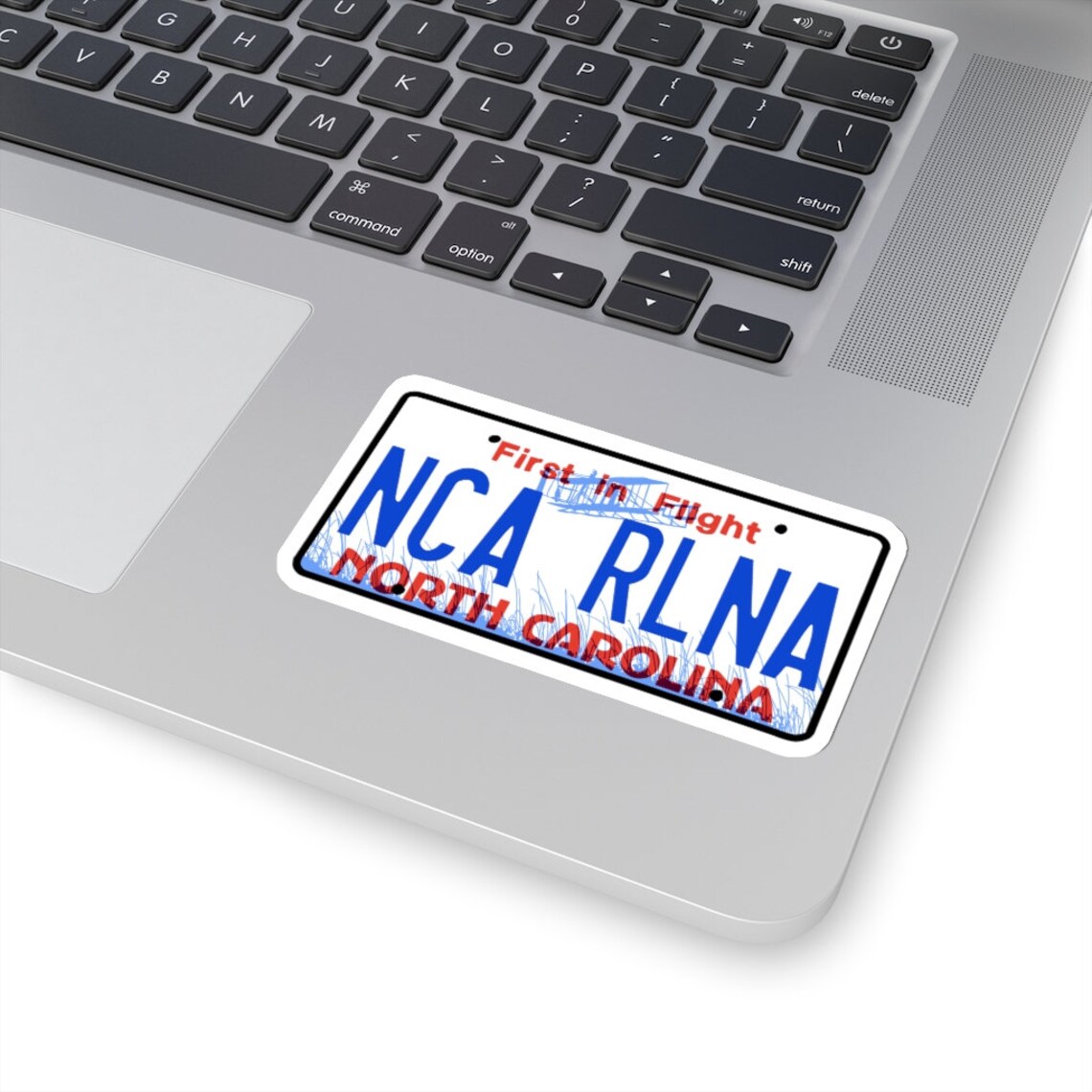 North Carolina License Plate Vinyl Decal North Carolina | Etsy