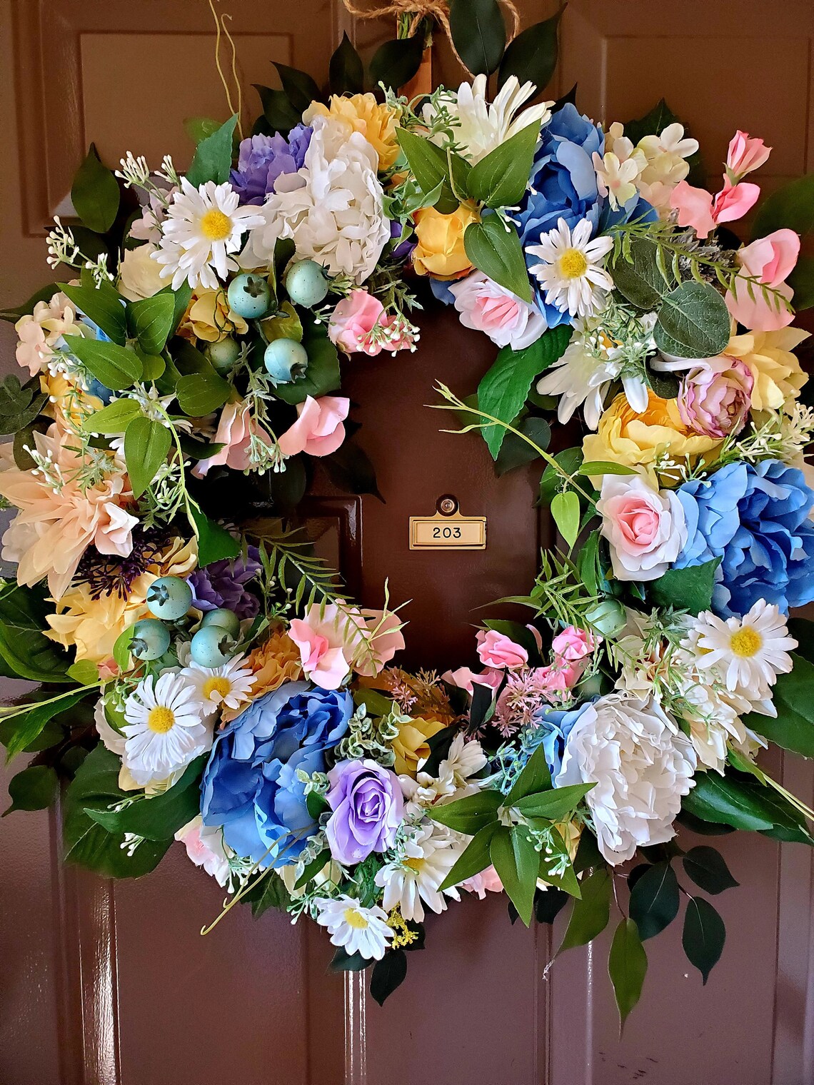 Stunning Front Door Wreath or for a Special Occasions Etsy