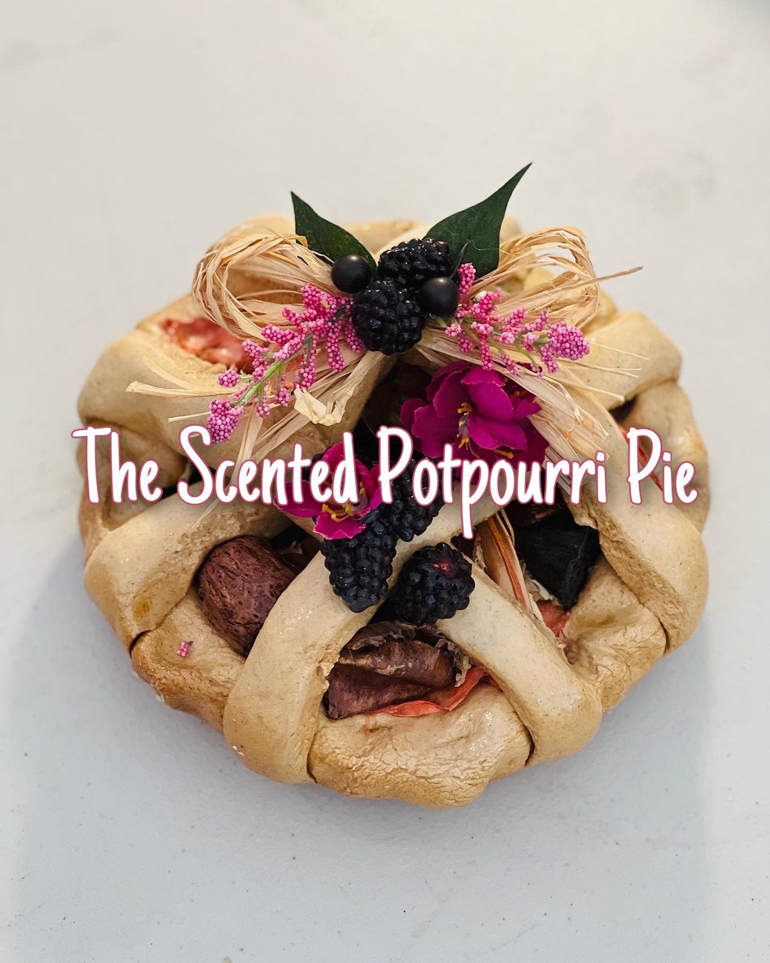 The Scented Potpourri Pie Etsy