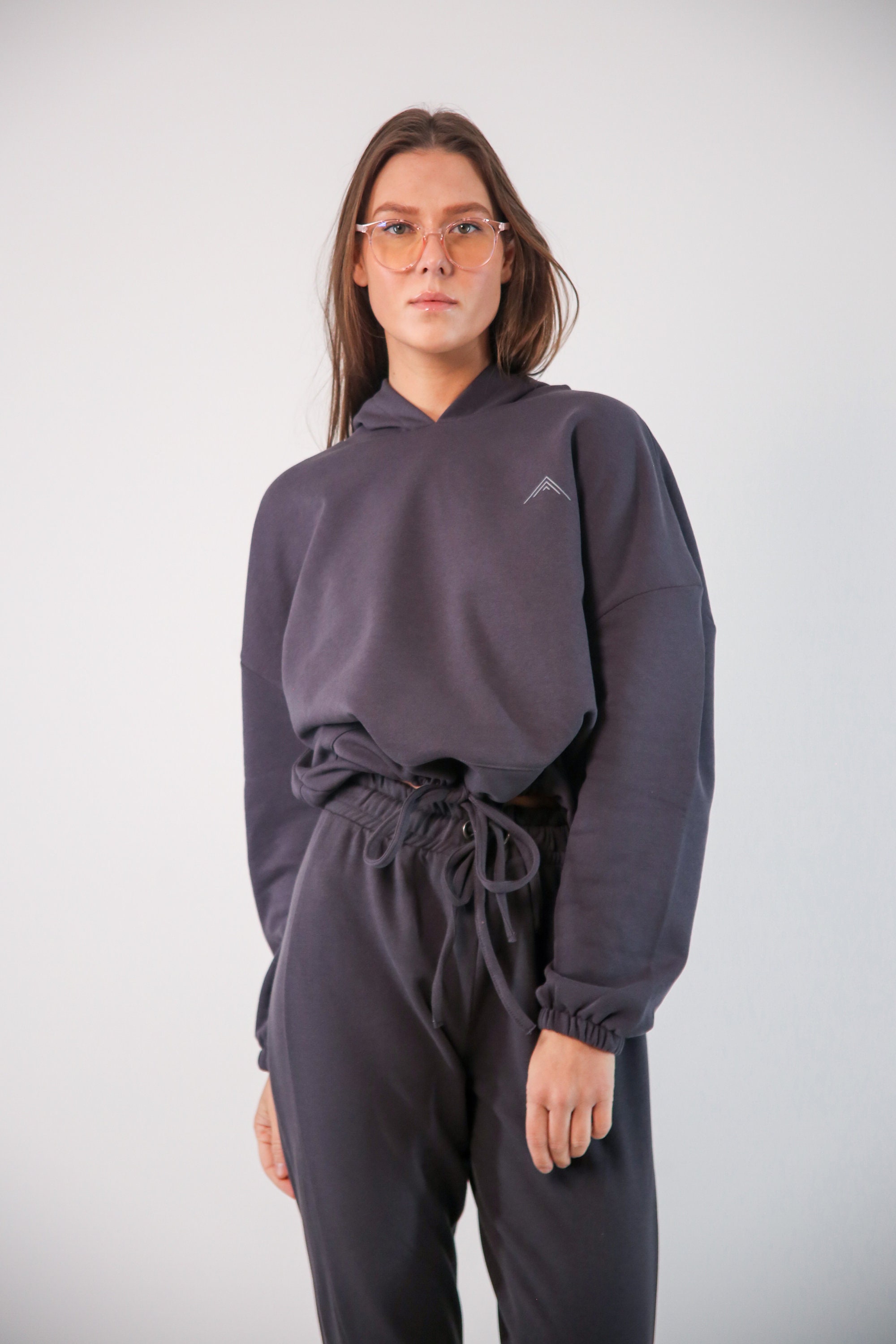 Helping hands graphic front pocket lounge hoodi new arrivals