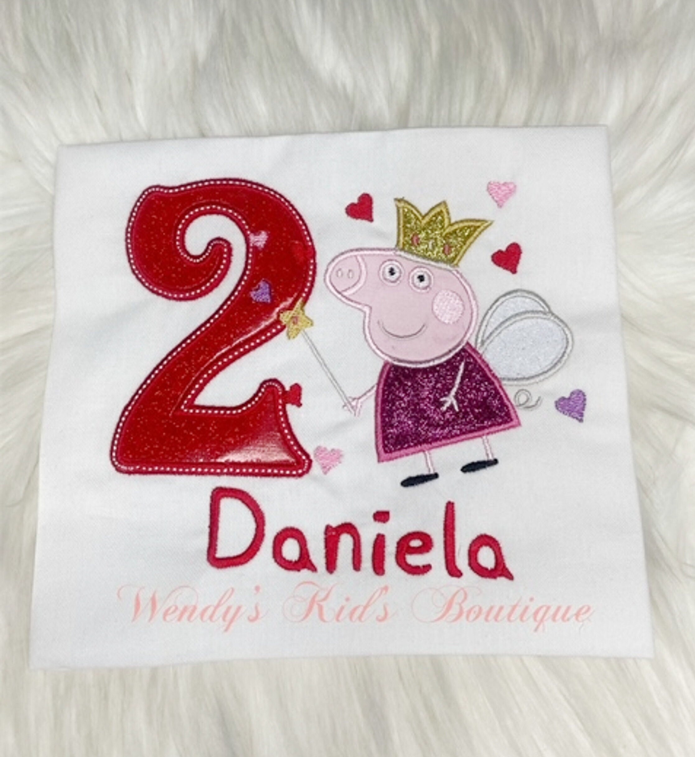 Peppa pig 3rd birthday outfit hot sale